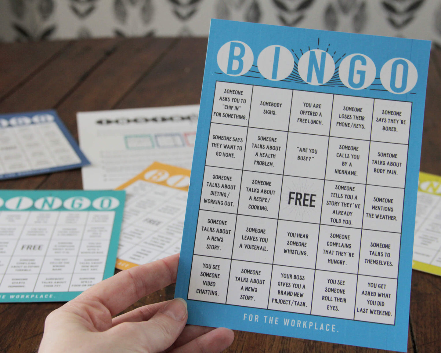 Workplace BINGO Printable Office Activity and Icebreaker Game for a Fun Staff Competition