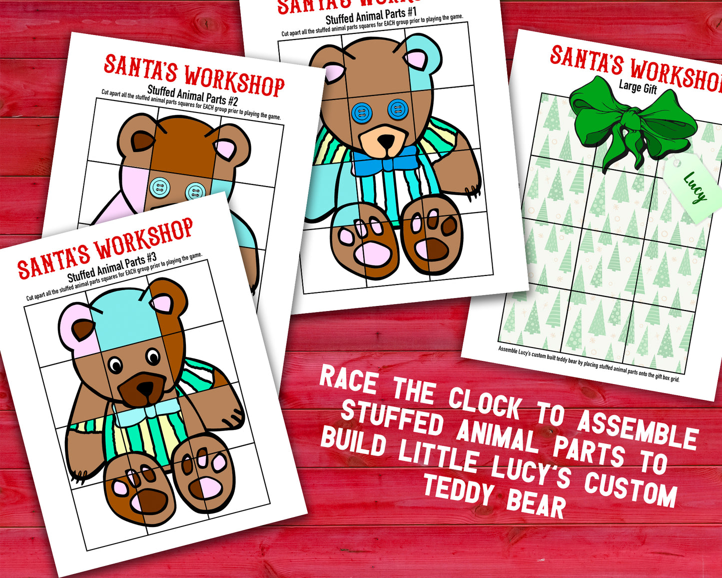 Work on team building with Santa's Workshop...a ready to print Christmas themed group icebreaker activity. Communication and team decision-making are required as teams navigate through a multi-round themed scenario.