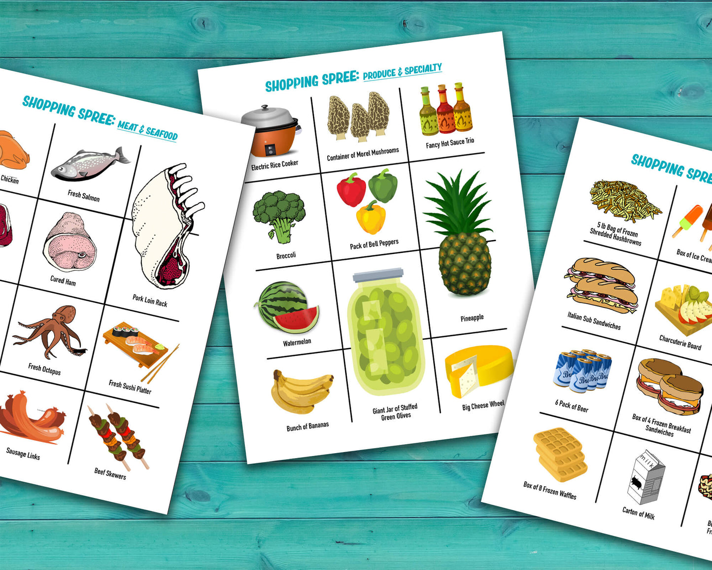 Grocery Gauntlet Decision Quest Group Team Building Activity and Icebreaker game.