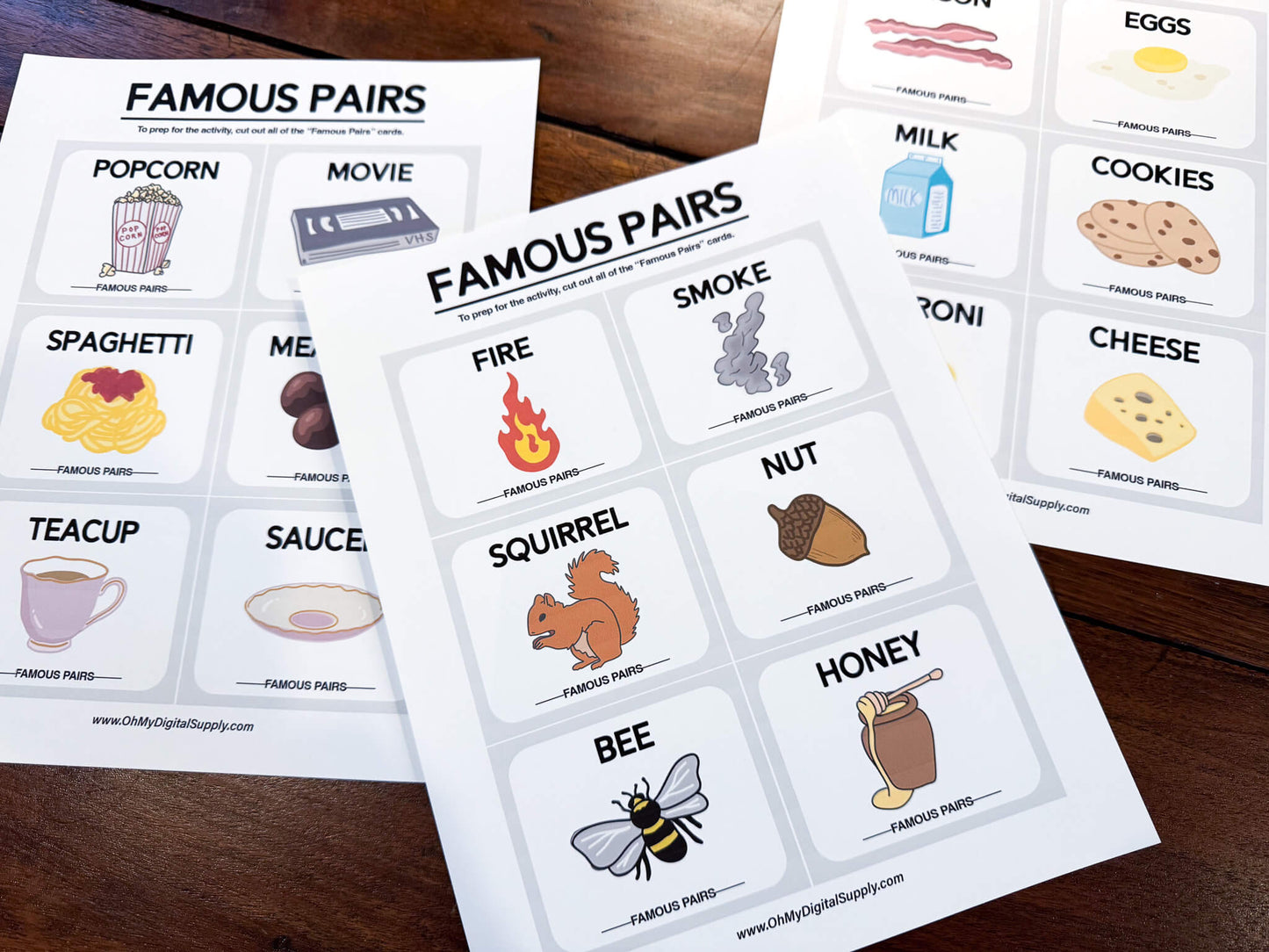 Famous Pairs Group Icebreaker Activity, Team-Building & Networking Game