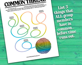 Find the Common Thread Quick Group Team Building Activity & Icebreaker ...