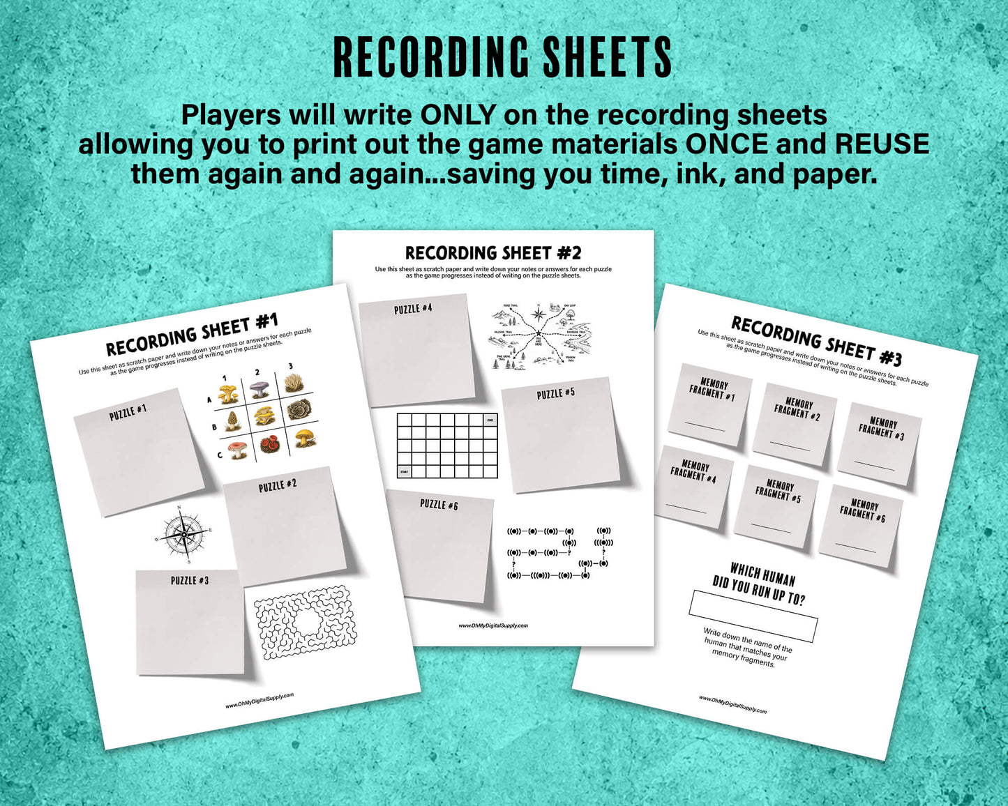 Puppy Panic is a printable Escape Room puzzle game for small groups! Great as a team building activity or icebreaker game. Players must solve 7 puzzles within a 30 minute time limit. This pug themed game includes an intro story as well as good and bad story endings.