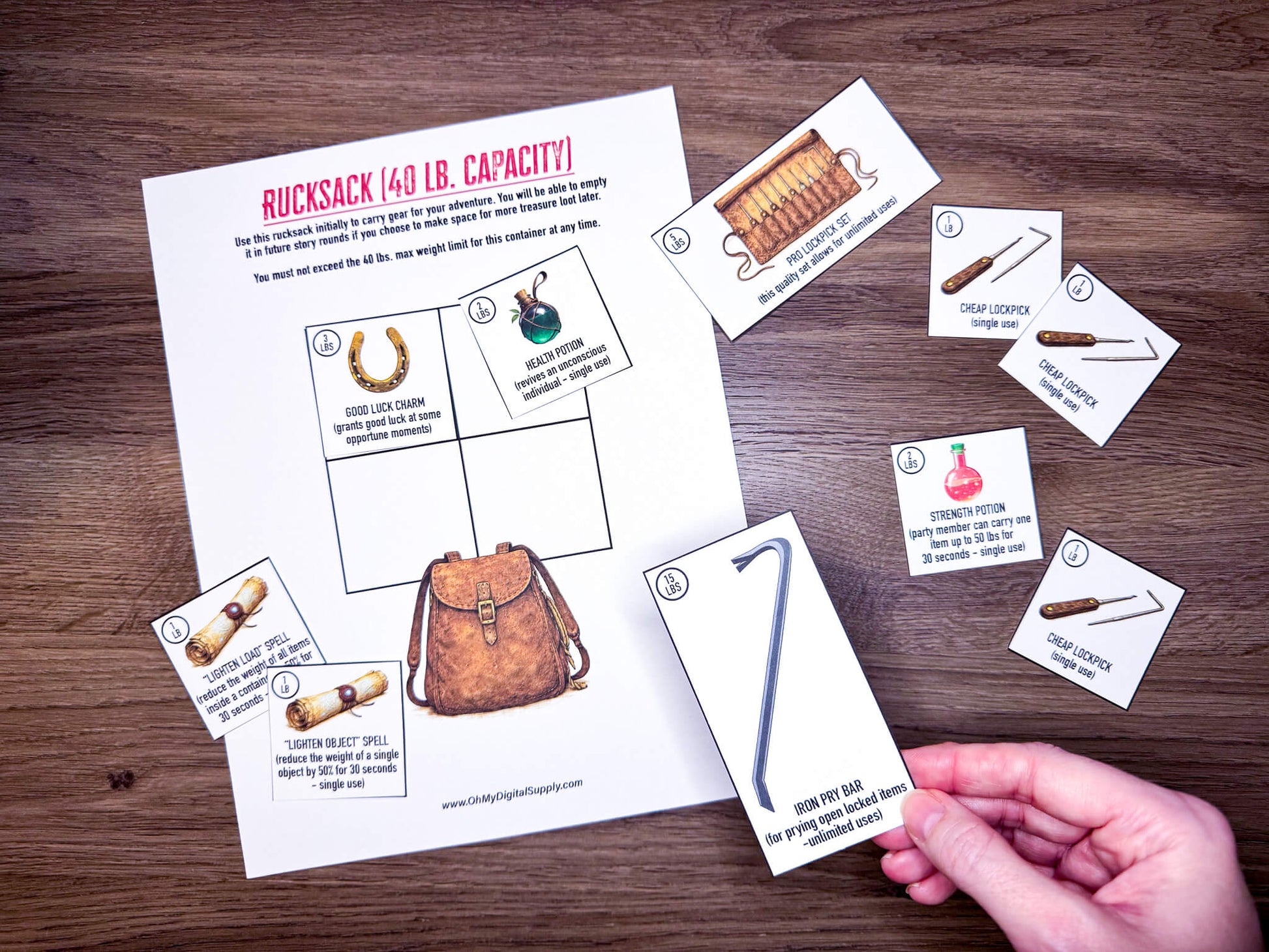 Decision Quest: Dragon's Den is a team-building activity and icebreaker game in the form of a printable PDF file. The activity includes read-aloud story sheets, item cutouts, a 3D paper dice, facilitator instructions, and everything you need to play through this adventure scenario.