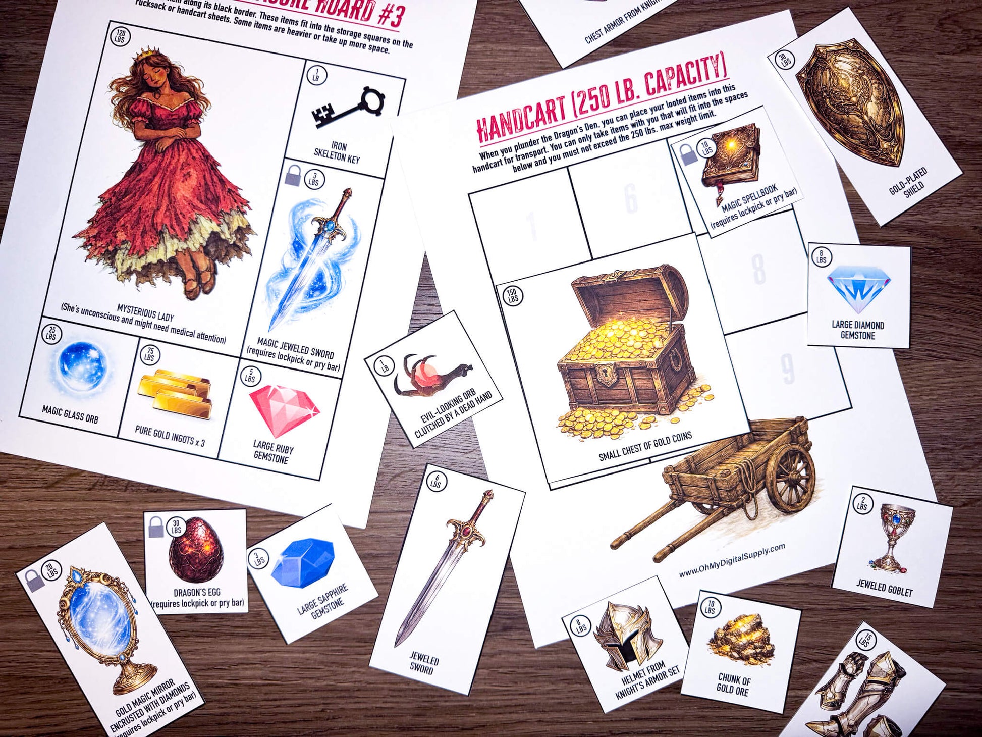 Decision Quest: Dragon's Den is a team-building activity and icebreaker game in the form of a printable PDF file. The activity includes read-aloud story sheets, item cutouts, a 3D paper dice, facilitator instructions, and everything you need to play through this adventure scenario.