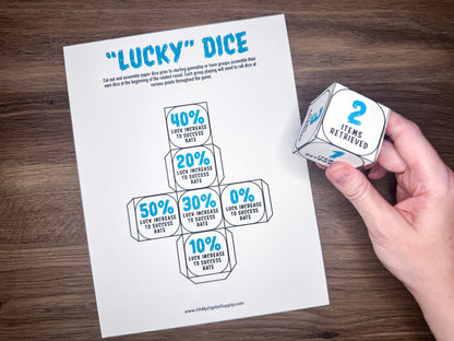 Shipwrecked printable group team building activity and icebreaker game in the form of downloadable PDF files.