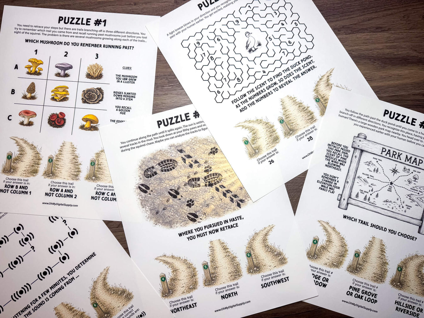 Puppy Panic is a printable Escape Room puzzle game for small groups! Great as a team building activity or icebreaker game. Players must solve 7 puzzles within a 30 minute time limit. This pug themed game includes an intro story as well as good and bad story endings.