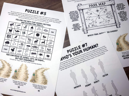 Puppy Panic is a printable Escape Room puzzle game for small groups! Great as a team building activity or icebreaker game. Players must solve 7 puzzles within a 30 minute time limit. This pug themed game includes an intro story as well as good and bad story endings.