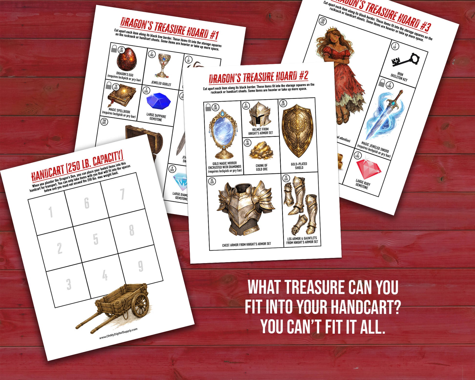 Decision Quest: Dragon's Den is a team-building activity and icebreaker game in the form of a printable PDF file. The activity includes read-aloud story sheets, item cutouts, a 3D paper dice, facilitator instructions, and everything you need to play through this adventure scenario.