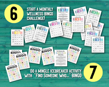 Team Building BUNDLE of Printable Workplace Icebreaker Games & Group Activities