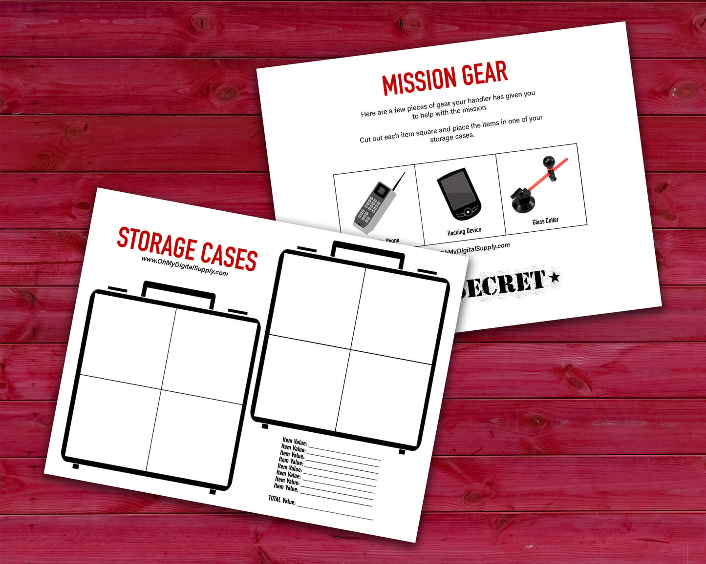 Covert Heist Decision Quest Group Team Building Activity and Icebreaker game.